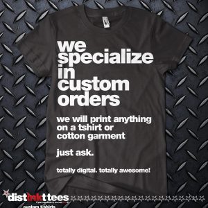 Distinkt Tees T-Shirt Customizer